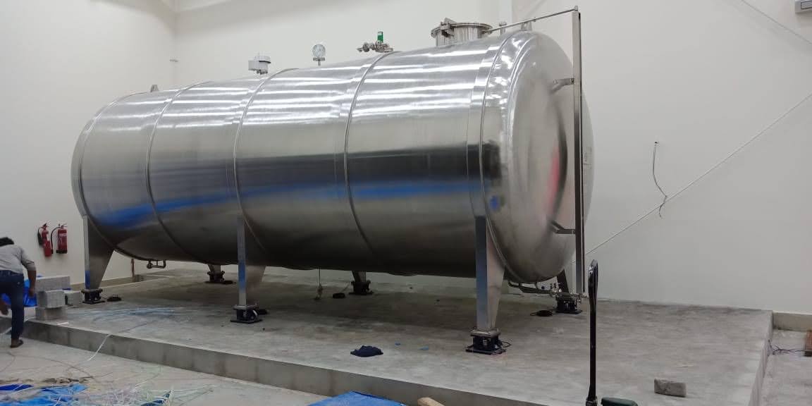 Horizontal Storage Tank 25000 ltr